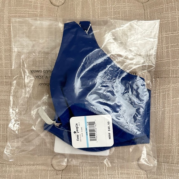 NWT Free People Intimately Blue Ari Underwire Bra Size 32C - Picture 12 of 15